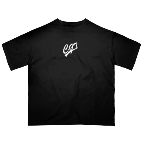 CGT（白抜き） オーバーサイズTシャツ