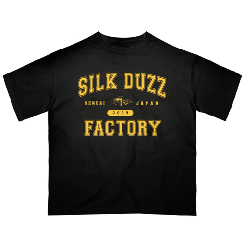 silk duzz factory【college】イエロー オーバーサイズTシャツ