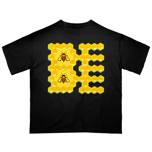 ハニカム構造(BEE） Oversized T-Shirt