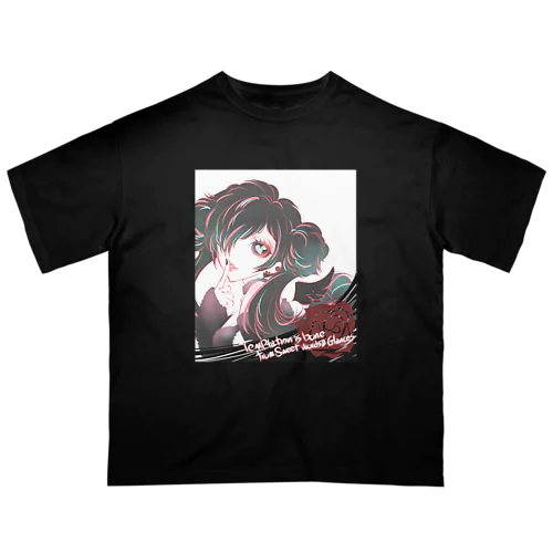 【小悪魔うさラヴィ★Tシャツ】 Oversized T-Shirt