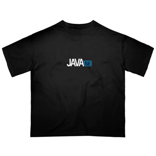 Java SE ロゴ風 Oversized T-Shirt