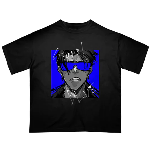 signal BLUE オーバーサイズTシャツ