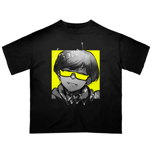 signal YELLOW オーバーサイズTシャツ