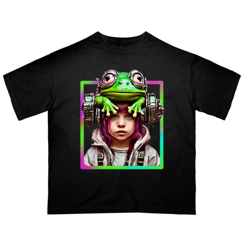 ピョコタンガール Oversized T-Shirt