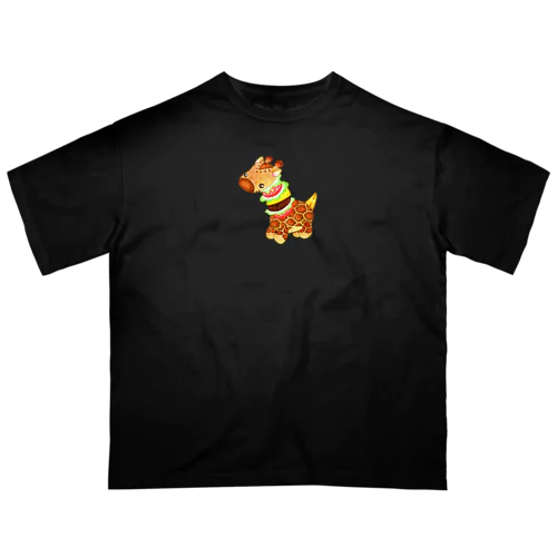 フードアニマル　キリンバーガー Oversized T-Shirt
