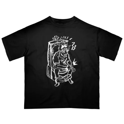 正しいトイレの使い方 Oversized T-Shirt