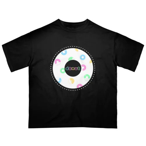 donut(ドーナツ)カラフルver. オーバーサイズTシャツ