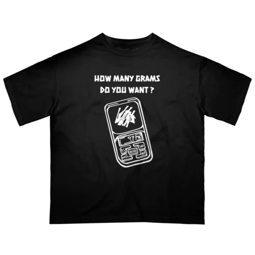 何グラム欲しい？ オーバーサイズTシャツ