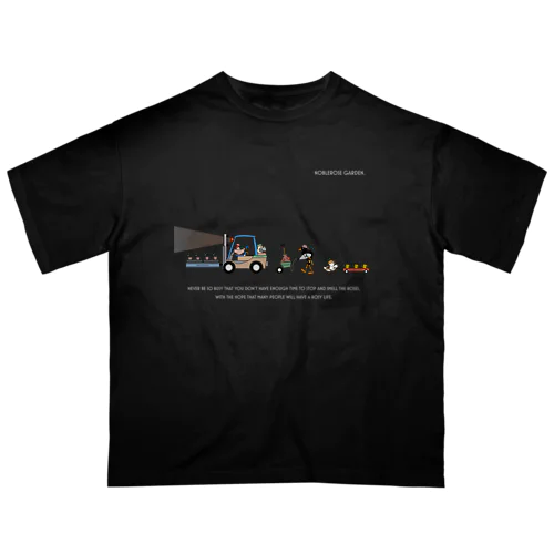 NRG.ローズメイク(WH) Oversized T-Shirt
