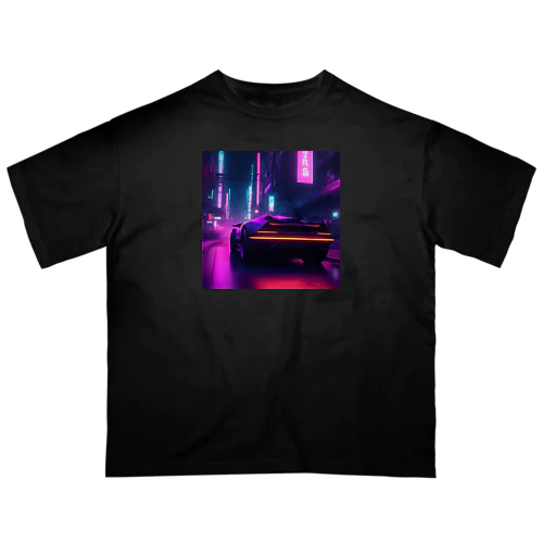 未来都市の探求　～Cyber Drive～ オーバーサイズTシャツ