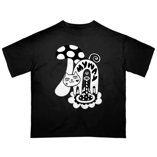 MY WAY CAT オーバーサイズTシャツ