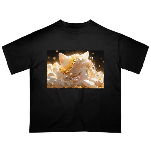 Het kat met de parel  オーバーサイズTシャツ