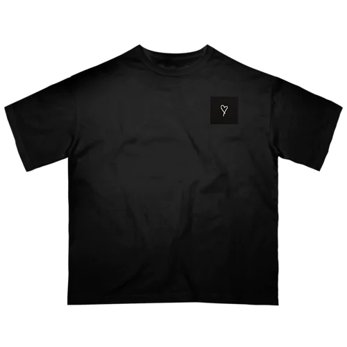 ハート オーバーサイズTシャツ