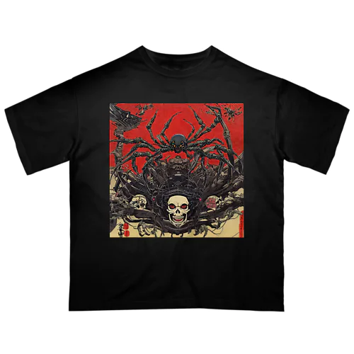 怪人蜘蛛髑髏 オーバーサイズTシャツ