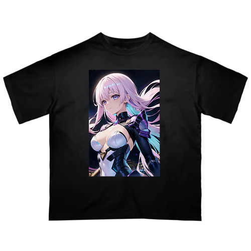 Iridescent Girls Oversized T-Shirt