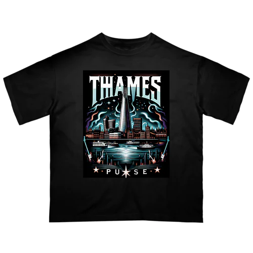 Thames Pulse Oversized T-Shirt