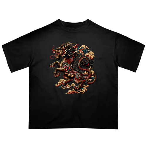 麒麟 - Kirin Ink Tee オーバーサイズTシャツ