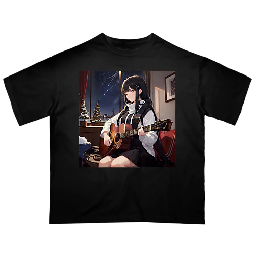 ギター少女　リオ オーバーサイズTシャツ