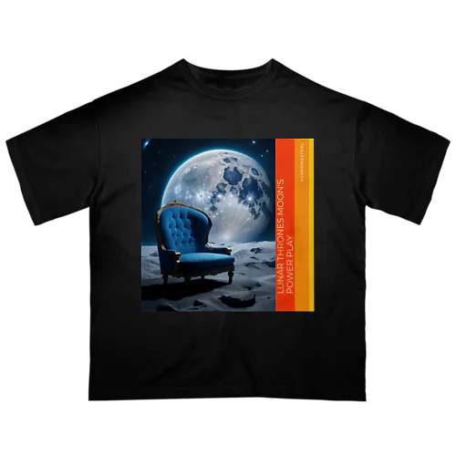 Lunar Thrones Moon's Power Play Oversized T-Shirt