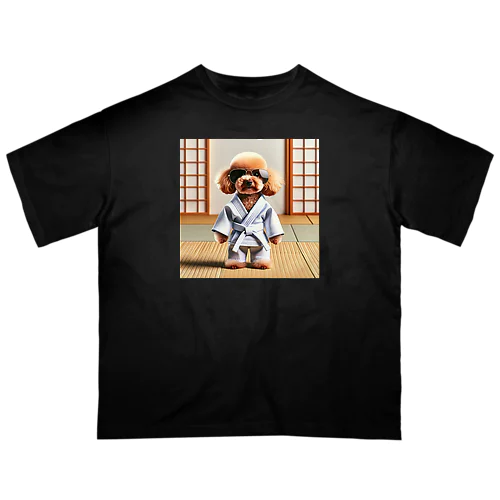 トイプードルのひかるくん(柔道バージョン) オーバーサイズTシャツ