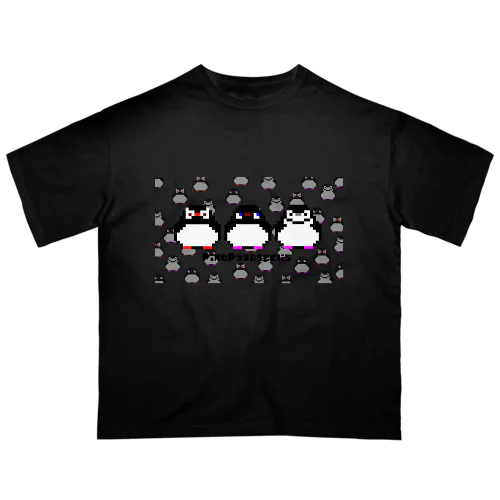 うっすらとつもる ピコピゴセリス オーバーサイズTシャツ