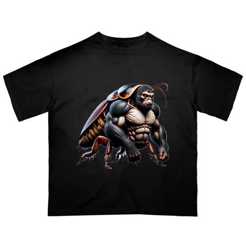 gorilla×cockroach=? Oversized T-Shirt