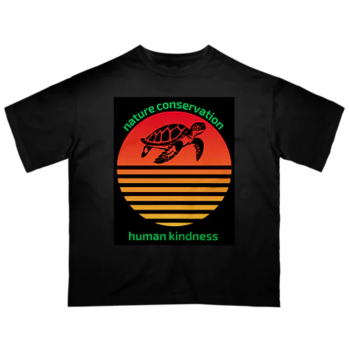 自然保護 Oversized T-Shirt