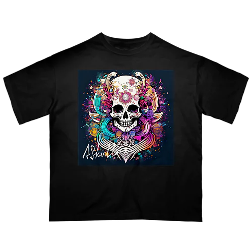 Skull_015 Oversized T-Shirt