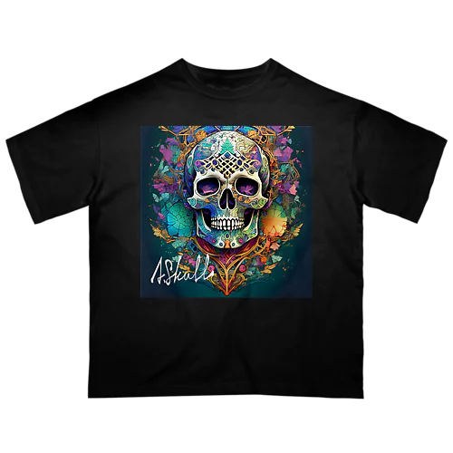 Skull_017 Oversized T-Shirt