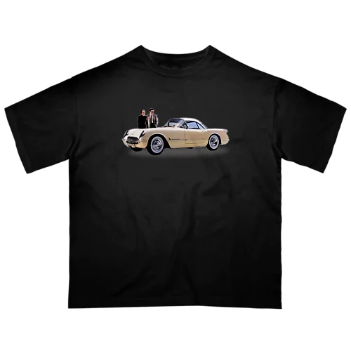 54 Corvette Hardtop Oversized T-Shirt