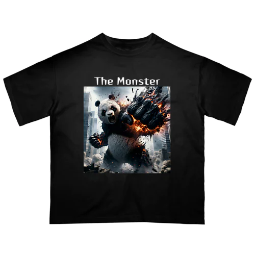 Monsterパンダ オーバーサイズTシャツ