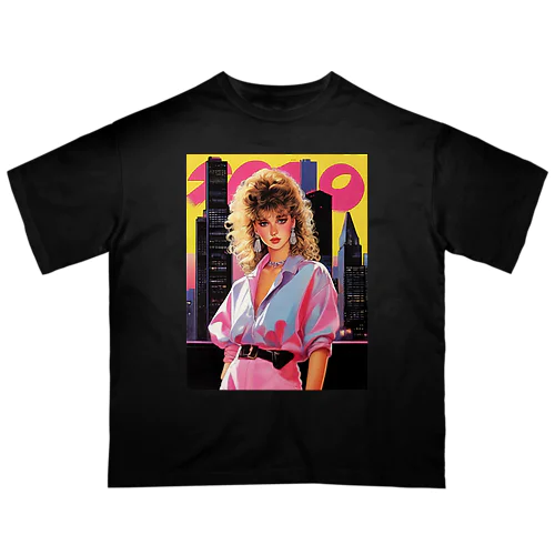 80's girls Oversized T-Shirt