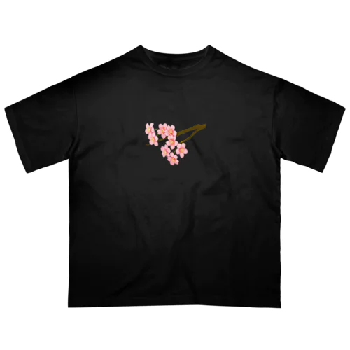 桜 オーバーサイズTシャツ