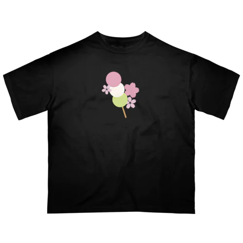 お花見 オーバーサイズTシャツ