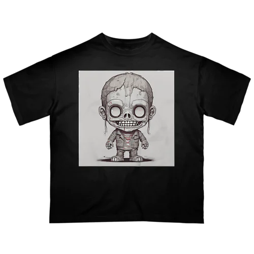 ホラー　ゾンビ１５ オーバーサイズTシャツ