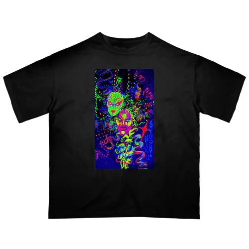 Neon Groove Oversized T-Shirt