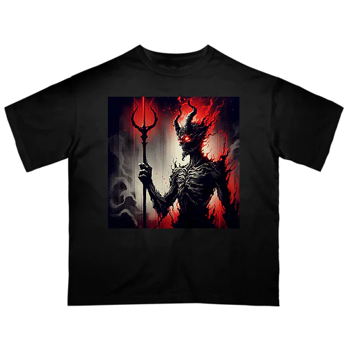 暗黒神　ハーデス オーバーサイズTシャツ