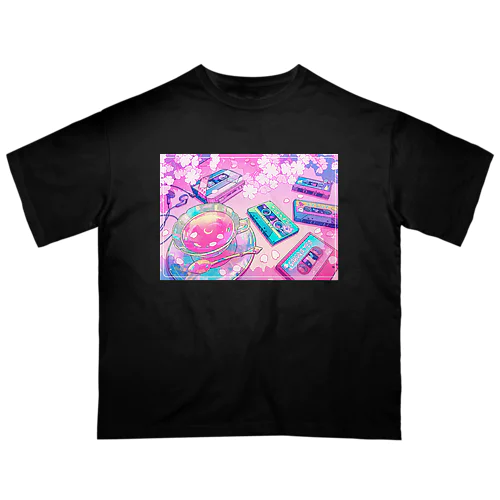 SAKURA TEA Oversized T-Shirt