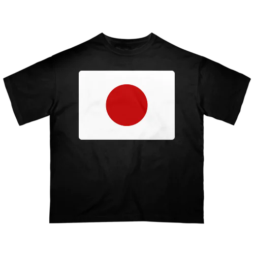 日本の国旗 オーバーサイズTシャツ