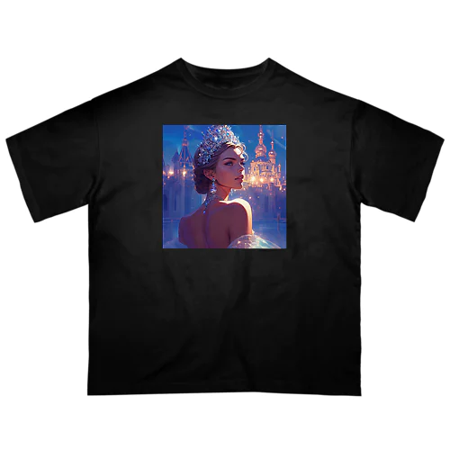 宵闇に輝くクリスタルの女王 Marsa 106 Oversized T-Shirt