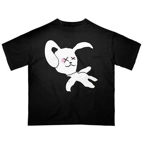 居眠りウサギ君 Oversized T-Shirt