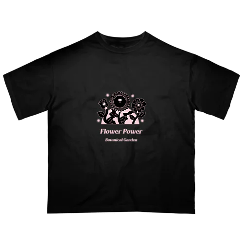 "Flower Power" ボタニカルガーデンシリーズ オーバーサイズTシャツ