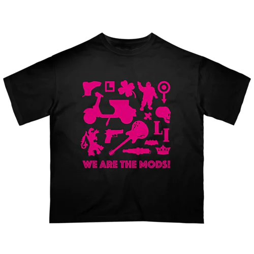 WE ARE THE MODS! オーバーサイズTシャツ