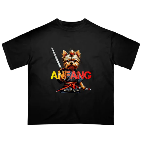 ANFANG SAMURAI YORKIE オーバーサイズTシャツ