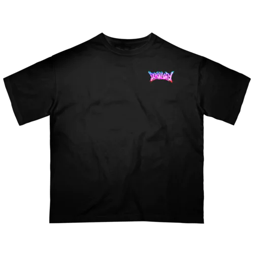 『デーモンロード DemonLord（ﾜﾝﾎﾟｲﾝﾄ）』 オーバーサイズTシャツ