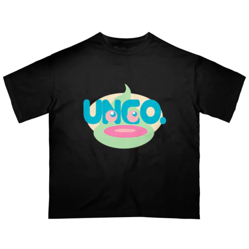 UNCO.(ユナイテッドネイチャーカンパニー)濃色用透過デザイン オーバーサイズTシャツ
