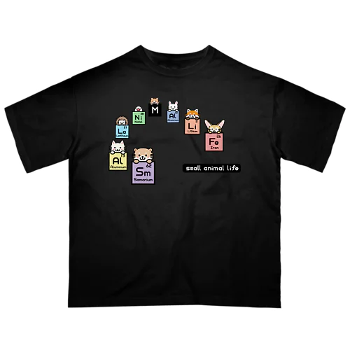 small amimal life3 Oversized T-Shirt