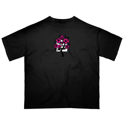 桜 オーバーサイズTシャツ