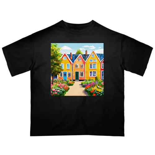 ✨お気に入りのサマーハウス🏠💕 Oversized T-Shirt