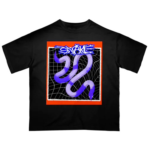 蛇T Oversized T-Shirt